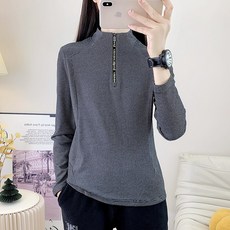 秋冬抓絨衛衣女款 戶外運動登山防風保暖半拉鏈長袖