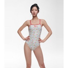 아레나 여성용 포지타노 싱글 스트랩백 원피스 수영복 A6BL1LO13