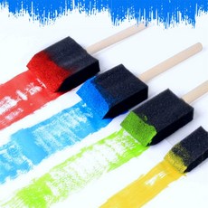 한스온 DIY 공예 얼룩 없이 깔끔한 마감 작업 스펀지 스틱 예술활동소품