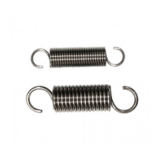 인장 스프링 SUS304 스텐 고리 후크 연결 기계 수리 부품, 선경1.2mm, 15x100, 1개