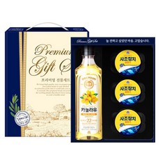 프리미엄 선물세트 기쁨31호 오일세트 오일선물세트 참치선물세트 참치세트 카놀라유500ml+참치85gx3캔, 3개