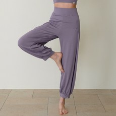 콘치웨어 여성용 요가 라이크 핀턱팬츠
