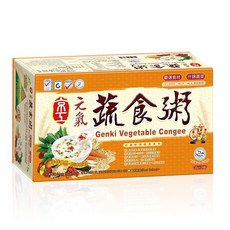 【京工】元氣蔬食粥(24入)方便即食，多種蔬菜，營養均衡，健康美味，補充元氣, 1個, 768g