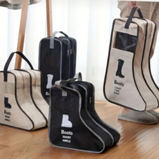 신발정리함 거는 슈케이스 부츠 장화 베이지 숏부츠, 본상품