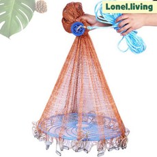 로넬리빙 싸파 원반투망 자동투망 씨빅플라잉 360 자동투척 민물 바다 낚시그물 어망