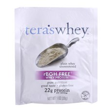 Tera'S 乳清 rBGH 游離乳清蛋白, 28g, 1個