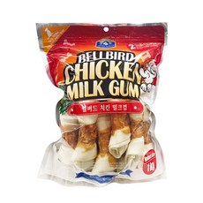 벨버드 강아지 치킨 밀크껌 스몰, 치킨밀크, 1kg, 1개