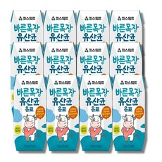 파스퇴르 바른목장 유산균 음료, 125ml, 12개