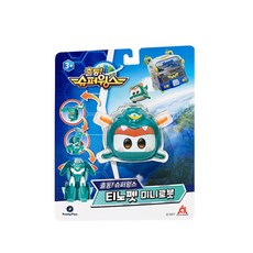 슈퍼윙스 티노펫 미니로봇, 혼합색상, 1개