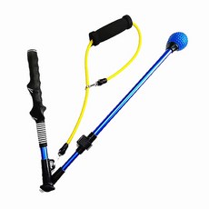 高爾夫折疊揮桿練習棒, 1個, 紅色/藍色隨機出貨