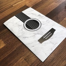 Guitar Palyer 原創吉他筆記本 和弦六線譜筆記本 A5 A4, 1個, 大理石紋,A4