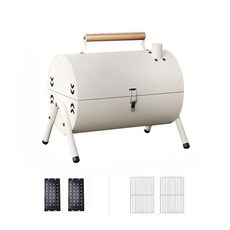 Tiger Pavilion 냉연 강판 화로대 석쇠2p+숯통2p 세트 SK087, 1세트, 34.5*22CM