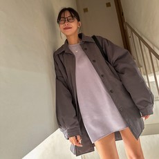 LULUS 鋪棉外套, 深灰