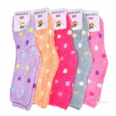 YGSA 땡땡이 수면양말 5켤레입 야외활동양말