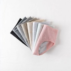 生理內褲-純棉抗菌舒適大碼中腰防漏經期內褲, 膚色,M