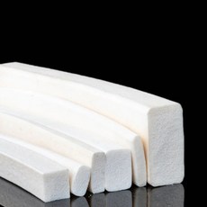 1미터 정사각형 실리콘 고무 발포 스트립 흰색 스폰지 씰 가스켓 트림 도어 창문용, 01 square, 04 10x20mm, 01 1 Meter