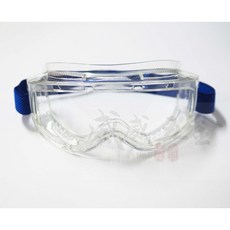 威威五金 S50 防霧工作護目鏡 工程眼鏡 鬆緊帶式 大鏡面防護目鏡 安全眼鏡 防塵眼鏡 透明鏡片 台灣製, 1個