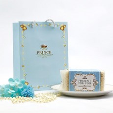 DIY優質小囍米婚禮喜米組合，送客小禮推薦，客製化婚禮小物，台灣在地優質稻米, 1個, 只要紙袋(不要米)