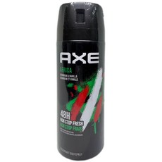 AXE 非洲 男士體香噴霧 48H 持續清新 香味：天竺葵與香草 150ml, 1個