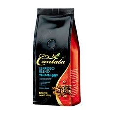 칸타타 에스프레소 블렌드 1kg 1개/원두 콩 홀빈 커피 에스프레소, 1개