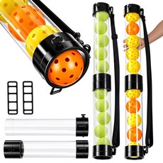 224922 Soulchen 2팩 81.9 x 9.5cm(32.7 3.7인치) 테니스 픽업 튜브 경량 볼 튜브 어깨 스트랩 포함 경량 탈착식 디자인, 224922 Soulchen 2팩 81.9 x 9.5c