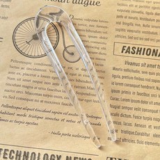 불꽃마켓 올림머리 뒤꽂이 유광 U자비녀 투명 U비녀 일본비녀