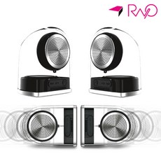 레이요 2채널 마그넷 블루투스 스피커 Rayo Dual BTS, Rayo Dual BTS-A, 아크릴