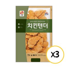 사조오양 치킨텐더 II 1kg, 3개