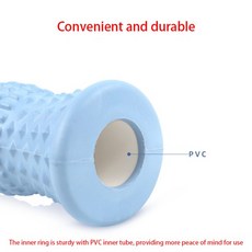 전기 근육 이완 롤러 볼 마사지기 요가, 01 파란