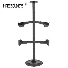 장비 걸이 헬멧 조끼 서바이벌 방탄 방탄복 검은색 거치대, 1개, 블랙 디스플레이 스탠드