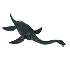 목이 움직이는 플레시오사우루스 해양 공룡 피규어, 1개