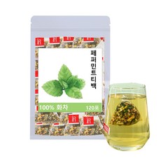 삼각티백 차종류 페퍼민트 차 티백100%, 1개, 20개입, 120g