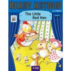 Ready Action 2: The Little Red Hen SB+WB (with QR), A List, Ready Action 2: The Little R.., A List 편집부(저)