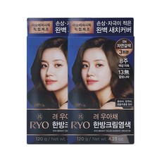 려 우아채 멋내기 새치커버 한방염색약, 5N 자연갈색, 2개