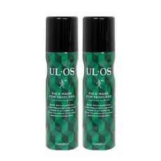 우르오스 페이스 워시 100g x 2개남성 폼 클렌징 거품 세안