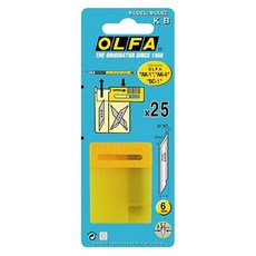 OLFA 筆刀刀片KB (日本包裝型號XB10型) (25片裝), 1個