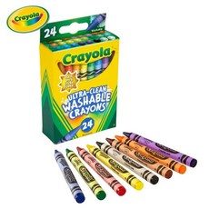 크레욜라 오일 스틱 24개입. 울트라 클린 워셔블 식 52-924