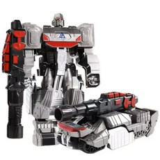 變形機器人玩具，恐龍變形金剛，兒童益智玩具，男孩禮物, 破壞者坦克, 1個