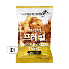 프레첼 체다치즈맛 85g, 3개
