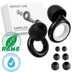 프로텍트랩 조교용 군대 귀마개 훈련소 사격용 수면 소음차단, 1개, 1쌍
