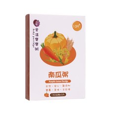 鈞媽 常溫即食營養寶寶粥 150g 3入/盒 寶寶粥 即食粥 無鹽寶寶粥 副食品, 3個, 0038-南瓜豬肉粥(10m+), 0038-南瓜豬肉粥(10m+)