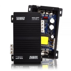 Sundown Audio 선다운 오디오 SFB-3000D 3000W RMS 클래스 D 모노블록 앰프 1옴 안정 고효율 차량용 서브우퍼 가변 크로스오버 필터 베이스 부스트 스마트, 600 Watts