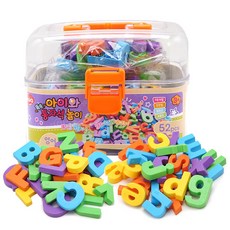 비앤씨-똑똑 아이와 통자석놀이 영어 52PCS, 1개