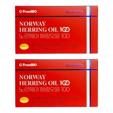 프롬바이오 노르웨이 헤링오일 100 30정, 2박스