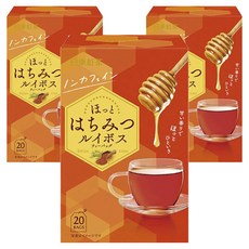 日東紅茶 日東紅茶蜂蜜路易波士茶包 20 包 2 盒裝, 3個, 20件