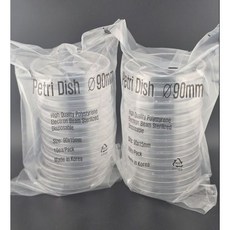 현대마이크로 90mm 페트리디쉬 Petri dish 샬레 미생물배양접시, H10090_pk(10ea/pk), 1개