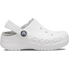 crocs 卡駱馳 Baya孩童刷絨洞洞拖鞋 207500_11H