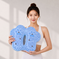 오라이브 가정용 바운스번 에어 지압 스텝퍼, 블루 블루