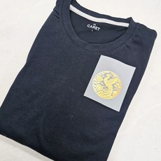 이로나 의류 리폼 DIY 다림질 열전사지 패치 곤룡포 황룡 봉황 대형 소형, 1개, 목란봉황6cm