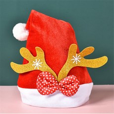 귀염뽀짝 산타모자 황금루돌프 산타코스튬